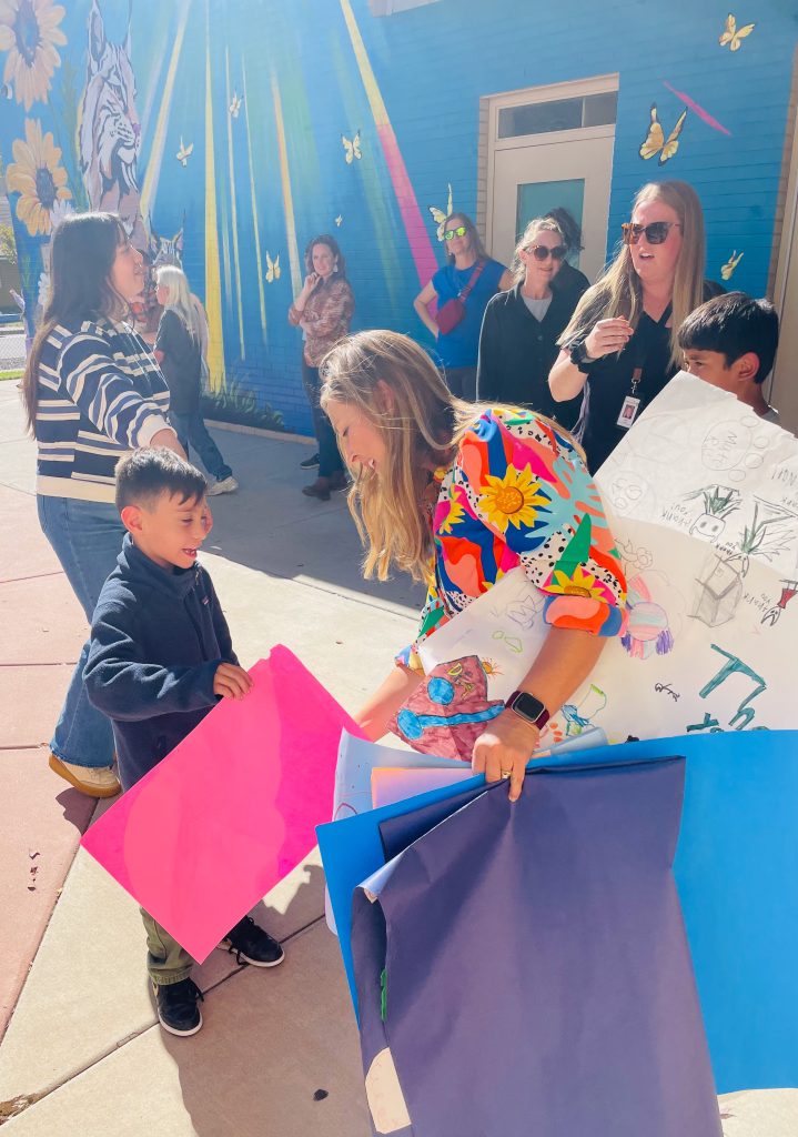 Dual Immersion Academy school mural