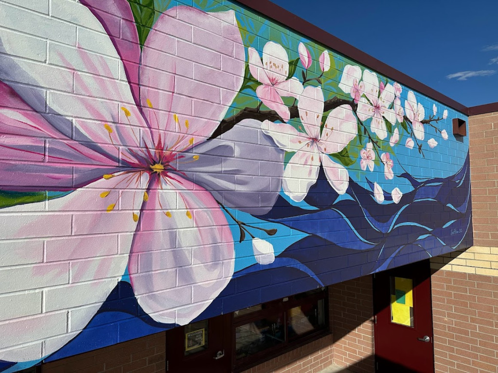 Rocky Mountain Elementary exterior mural