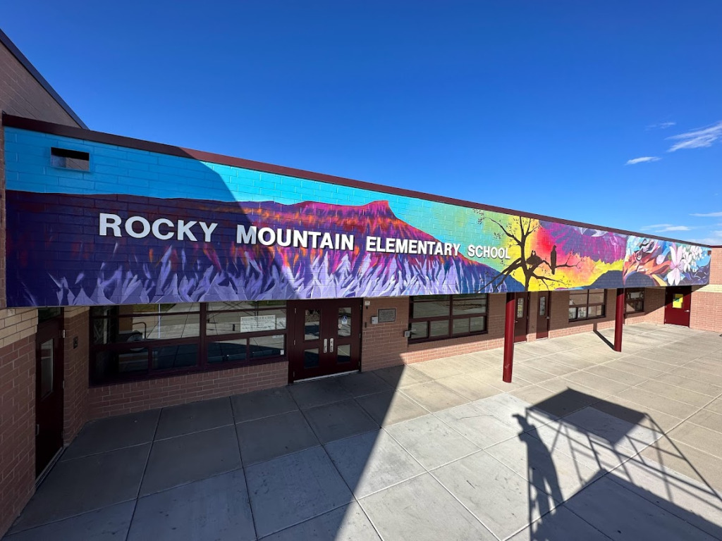 Rocky Mountain Elementary exterior mural