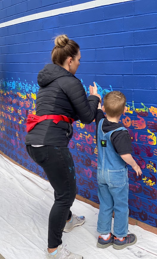 Wingate Elementary school mural