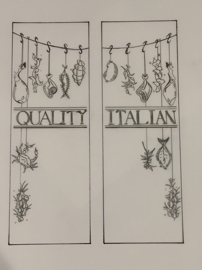 Quality Italian restaurant artwork